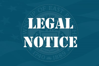 Legal Notice - Conditional Use Hearing