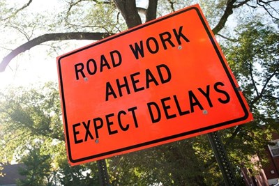 Road Work - Branch Road & Blooming Glen Road