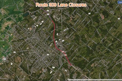 Route 309 Construction Project