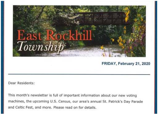 Enewsletter