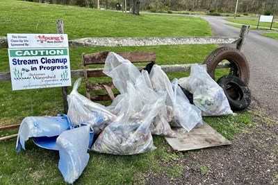 2025 Stream Clean-up in East Rockhill