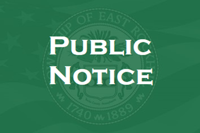 Public Notice - Zoning Hearing 9/30/2025