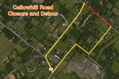 Road Closure - Callowhill Road