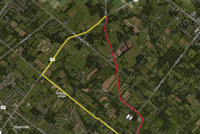 Road Closure - Minsi Trail / Hilltown Pike