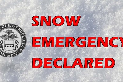 Snow Emergency Declared