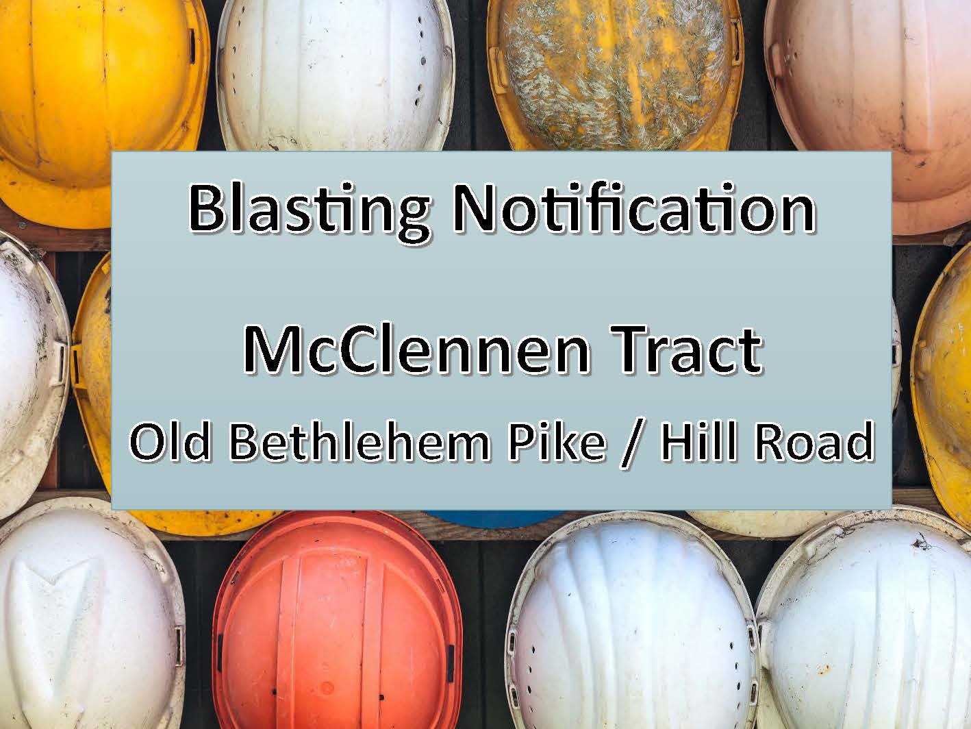Blasting Notice