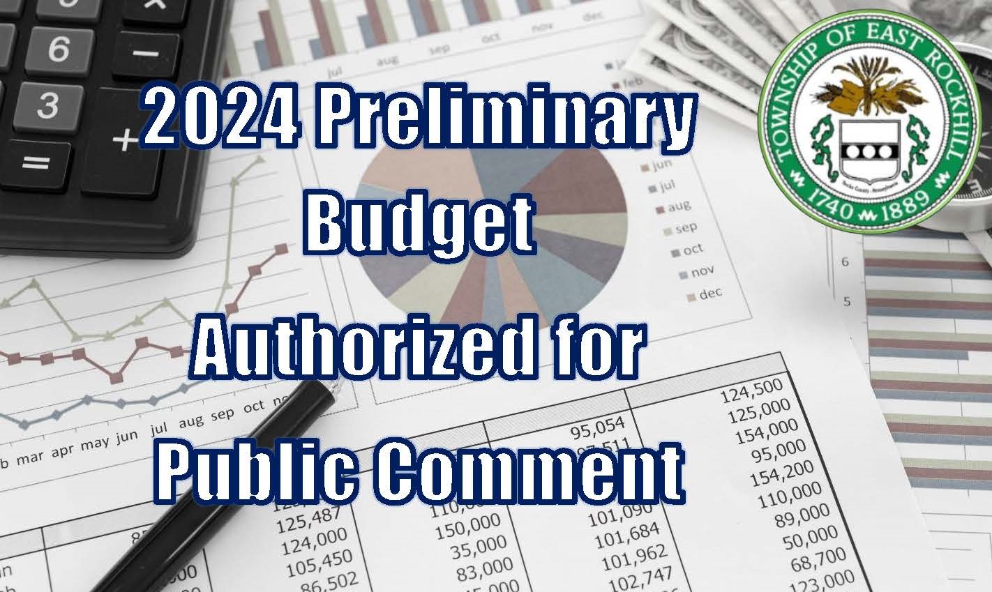 2024 Budget for public comment