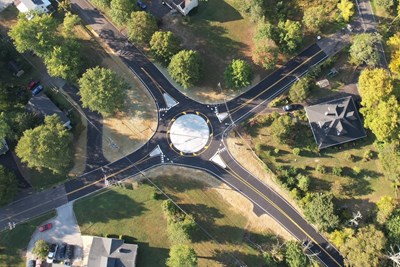 Roundabout Completed