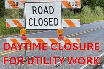 Three Mile Run Road Daytime Road Closure