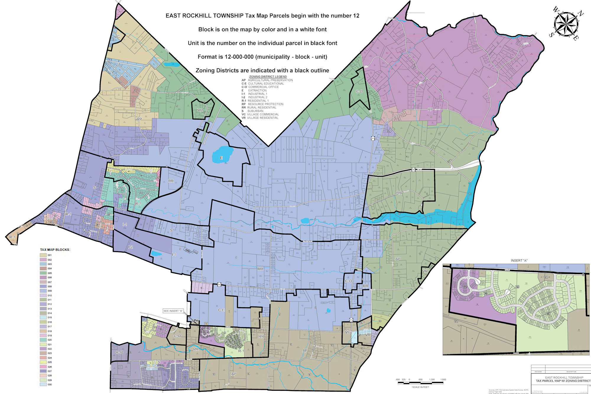 Zoning & Parcel Map
